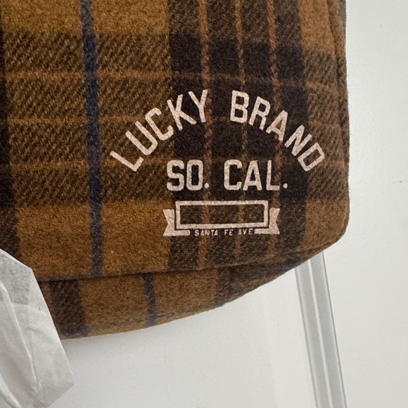 Lucky Brand Brown and Tan Checkered Bag - Picture 3 of 8